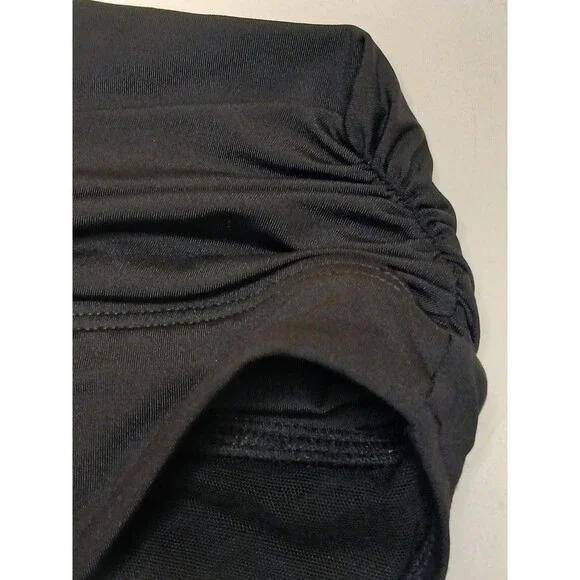 Sea Level Swim Bikini Bottom Sz 4 Black High Waist Australia $72 - Picture 3 of 12